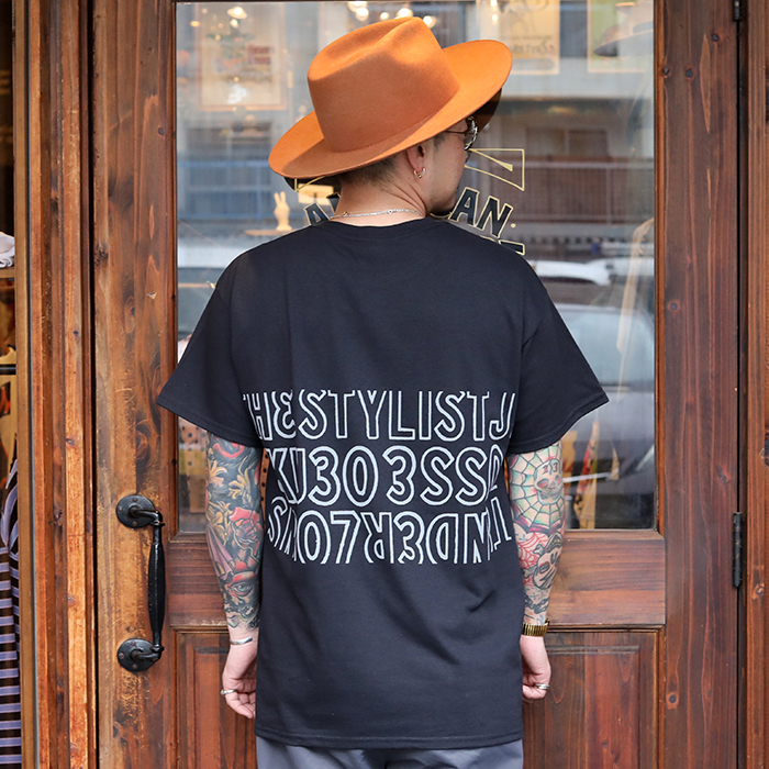 TENDERLOIN×The Stylist Japan「COLLABORATION LOGO T-SHIRTS / BLACK」ポケットS/S  Tシャツ