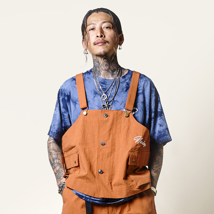 NASTOYS/ナストイズ「Cotton Linen Hunting Vest」コットンリネン 