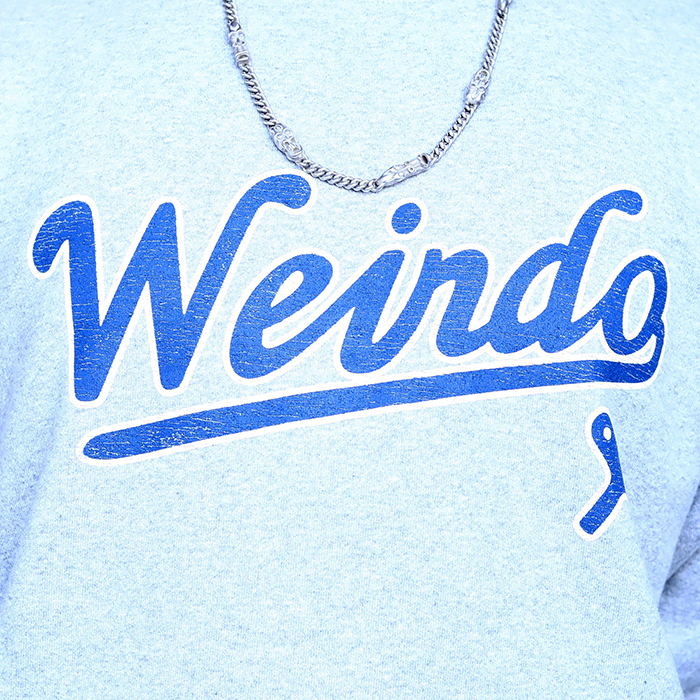 WEIRDO/ウィアード「WIND UP - REVERSIBLE SWEAT」リバーシブルスウェット
