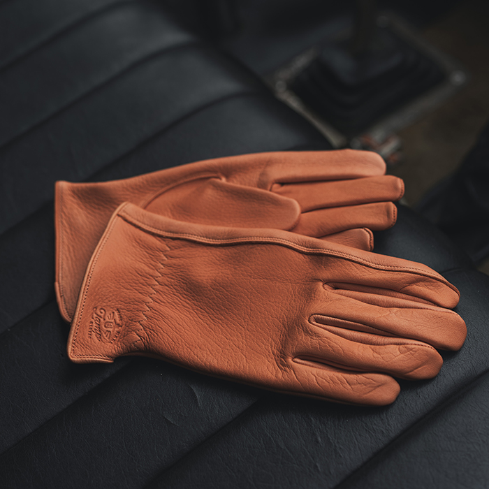 【限定】Lamp gloves × AMERICAN WANNABE「Deer Utility glove standard 