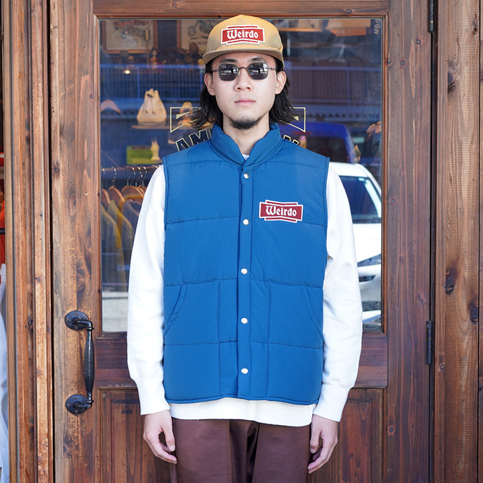 WRD-24-AW-03 /「FLAME - RACING VEST / BLUE」レーシングベスト