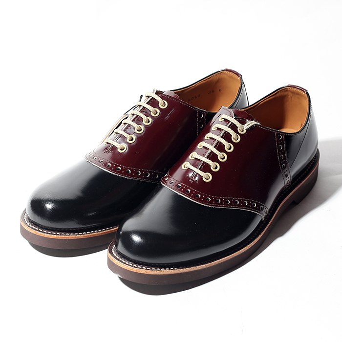 REGAL×GLAD HAND「SADDLE SHOES - TWO TONE / BLACK×BROWN」2TONE サドルシューズ