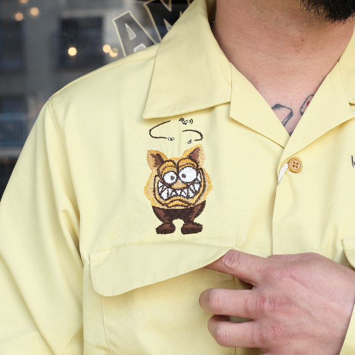 WEIRDO/ウィアード 「WEIRDOZ - L/S WORK SHIRTS」 オープンカラーワークL/Sシャツ