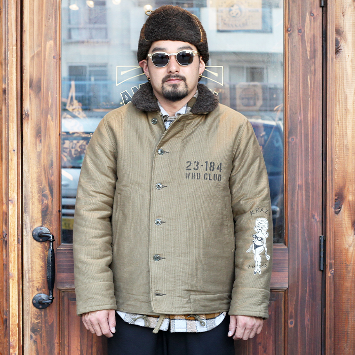 WEIRDO/ウィアード 「 WRD CLUB - DECK JACKET 」 N-1 デッキ 