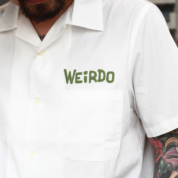 WEIRDO/ウィアード 「MONSTERS - S/S SHIRTS」 コットンS/Sシャツ