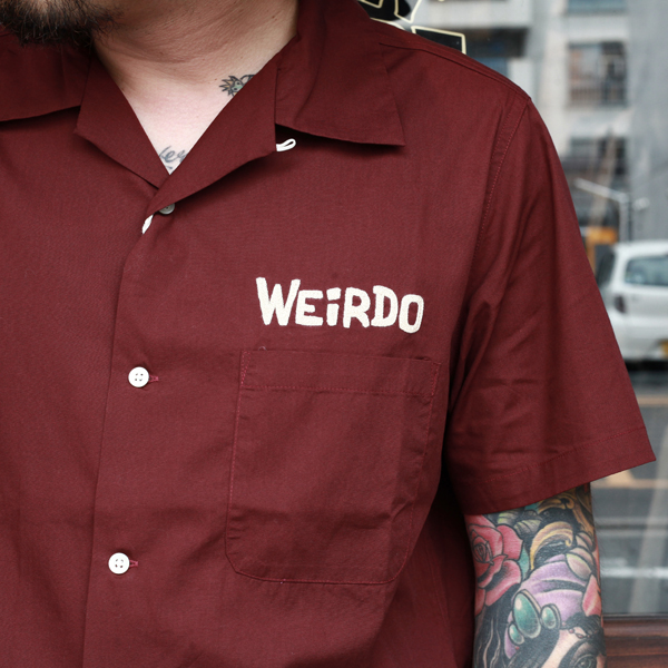 WEIRDO/ウィアード 「MONSTERS - S/S SHIRTS」 コットンS/Sシャツ
