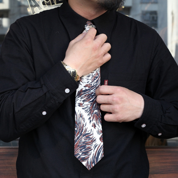 TENDERLOIN × The Stylist Japan 「Wolf Pattern Tie」 ウルフ柄ネクタイ