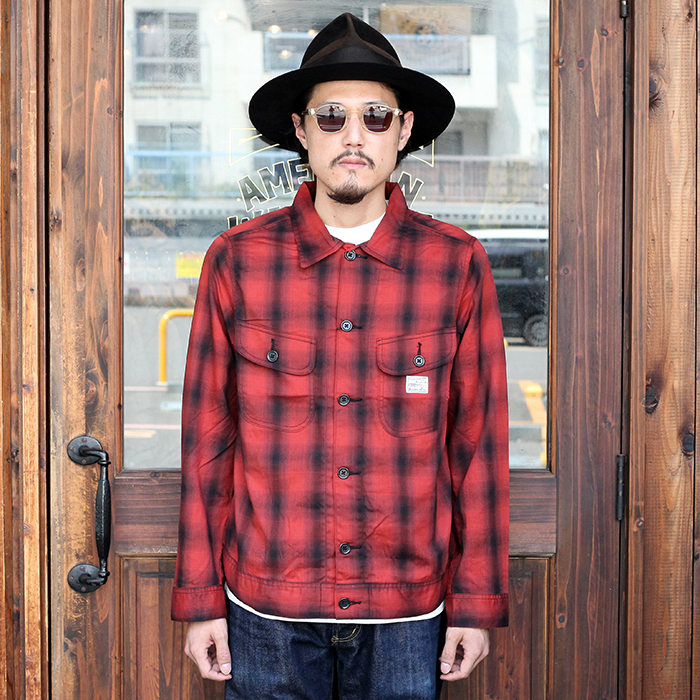 GANGSTERVILLE/ギャングスタービル 「JACK - CPO CHECK JACKET 