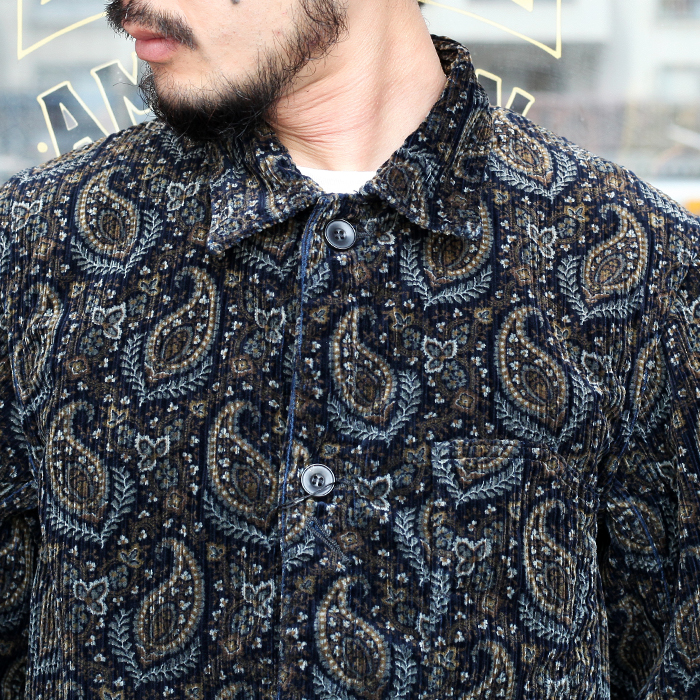 BLACK SIGN/ブラックサイン 「Paisley Card Worker's Jacket