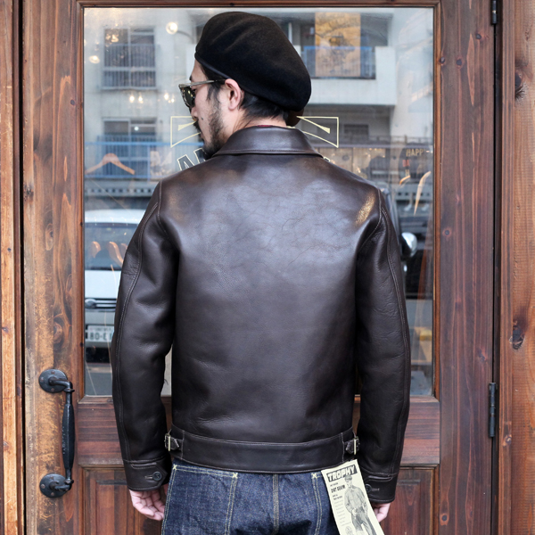 TROPHY CLOTHING/トロフィークロージング 「A-1 SteerHide Jacket」 A 