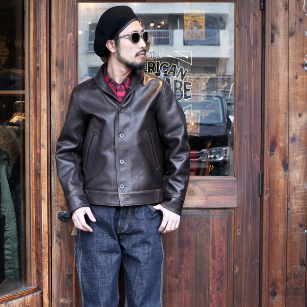 TROPHY CLOTHING/トロフィークロージング 「A-1 SteerHide Jacket」 A ...