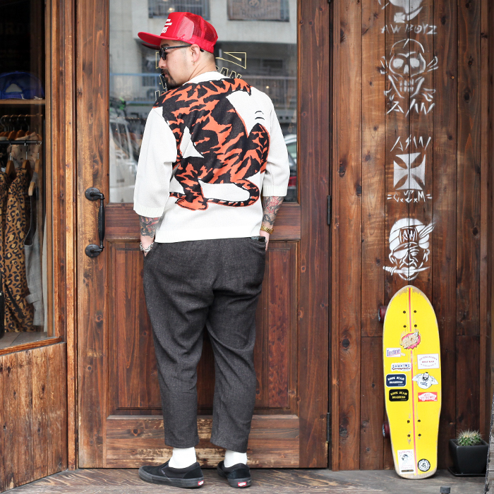 WEIRDO/ウィアード 「RINGING TIGER - H/S KNIT SWEATER」 ハーフ 