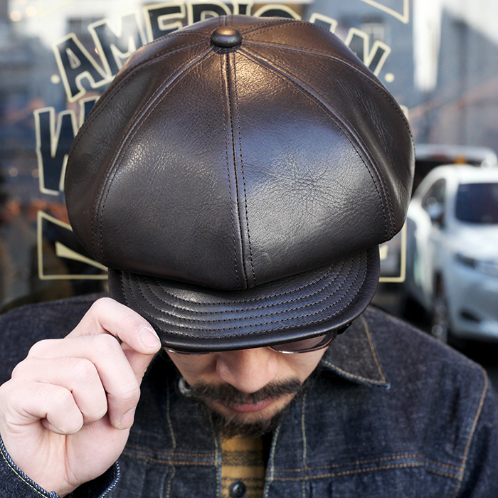 TROPHY CLOTHING/トロフィークロージング 「SteerHide Casquette ...