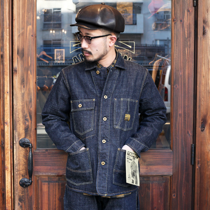 TROPHY CLOTHING/トロフィークロージング 「Dirt Denim Coverall 