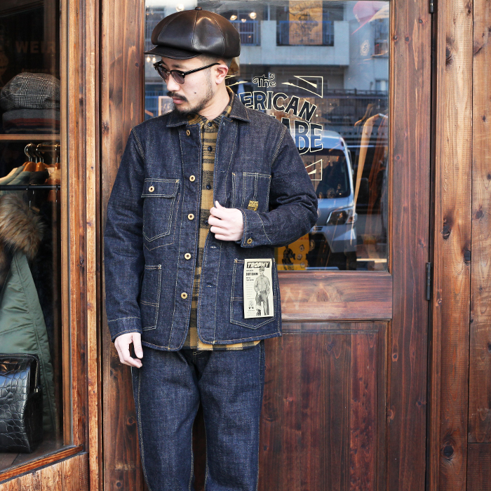 TROPHY CLOTHING/トロフィークロージング 「Dirt Denim Coverall ...