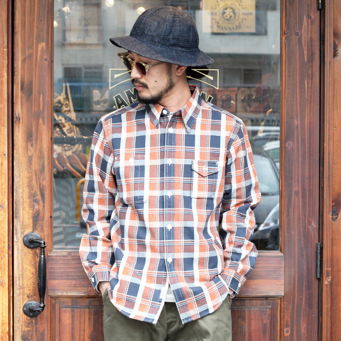 TROPHY CLOTHING/トロフィークロージング 「Machine Age Check Shirts 