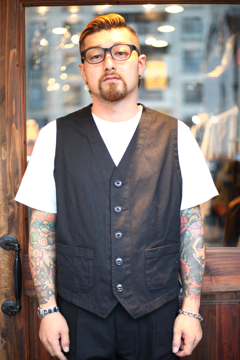 Tenderloin The Stylist Japan Cotton Vest コットンベスト