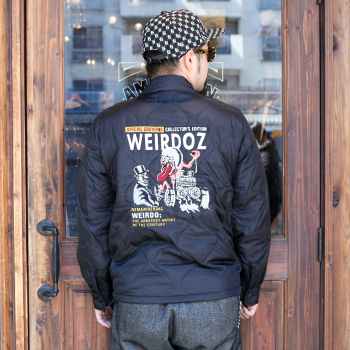 WEIRDO/ウィアード 「WEIRDOZ -QUILTING JACKET」 キルティングジャケット