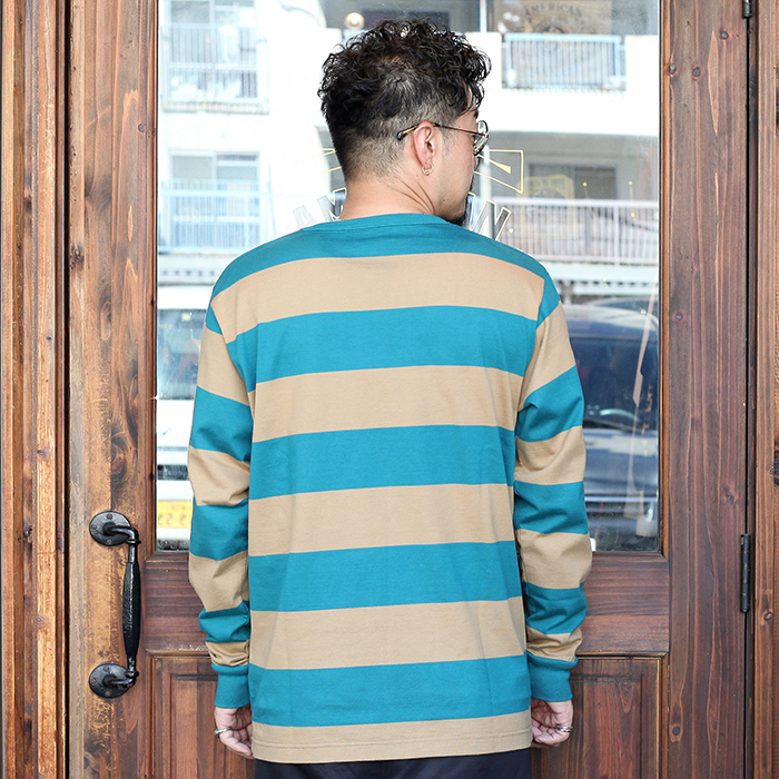 TROPHY CLOTHING/トロフィークロージング「Wide Border L/S Tee