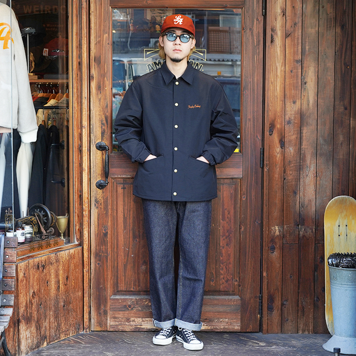 TR25SS-502 /「Tailored Logo Spring Warm Up Jacket / BLACK
