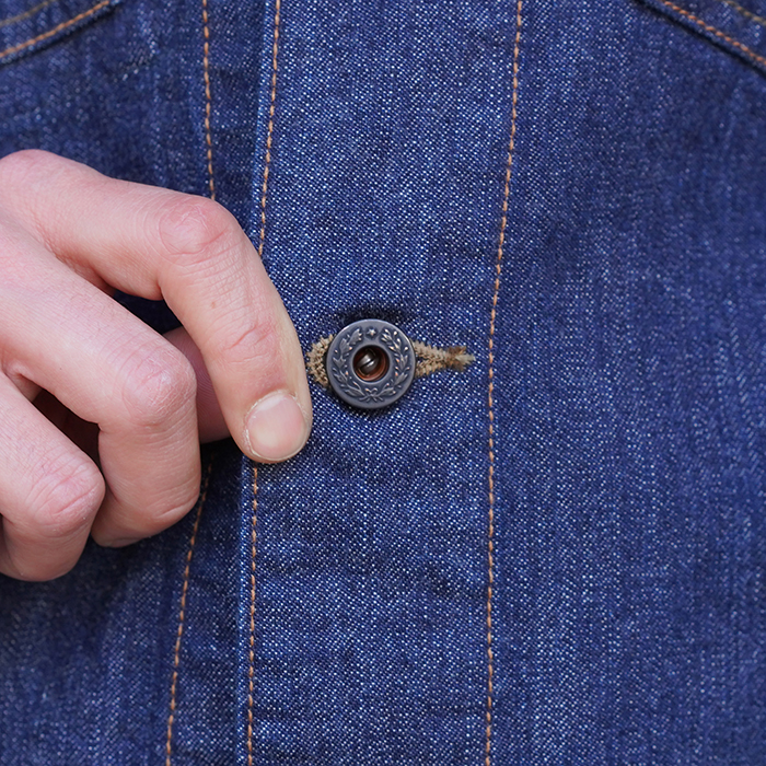 BSSJ-25401 /「1920s 10.5oz Dockery Jacket / Dark Indigo