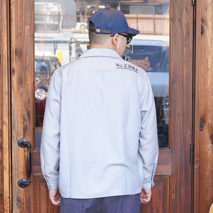 WRD5112 /「TIKITIKI SURF CLUB - L/S SHIRTS / SAX」 リヨセル