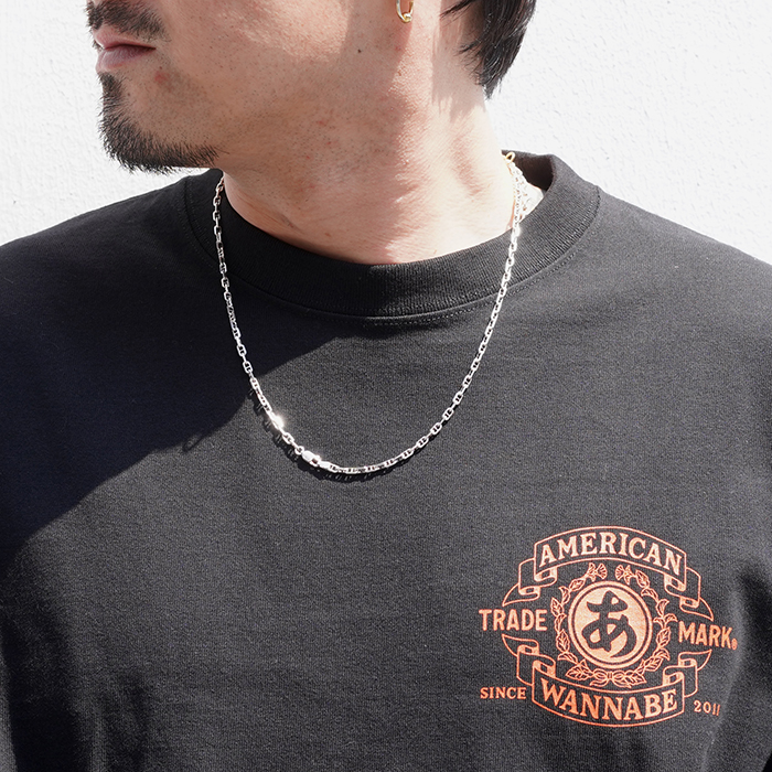 AWTB-250101 /「TRADE MARK L/S TEE / BLACK」プリントL/S Tシャツ