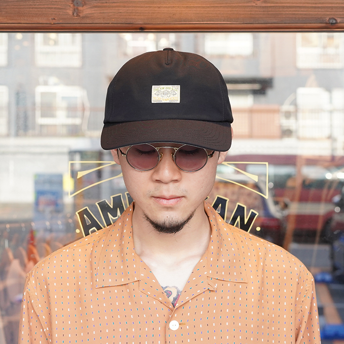 D-01013 /「BIG BRIM M STYLE CAP / BLACK」キャップ