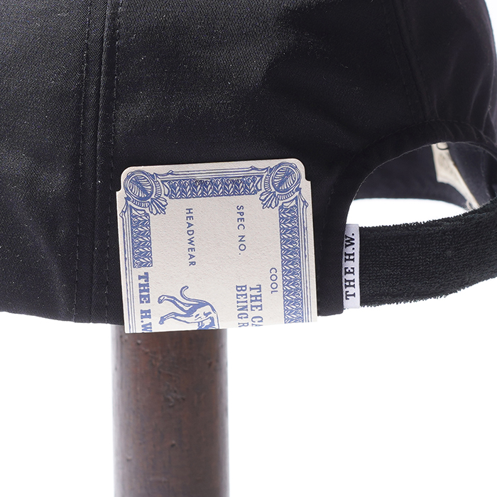 D-01013 /「BIG BRIM M STYLE CAP / BLACK」キャップ