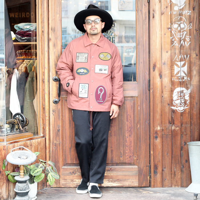 WEIRDO/ウィアード 「MAIL ORDER - COACH JACKET」 ワッペンコーチ