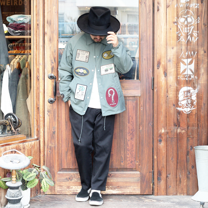 WEIRDO/ウィアード 「MAIL ORDER - COACH JACKET」 ワッペンコーチ ...