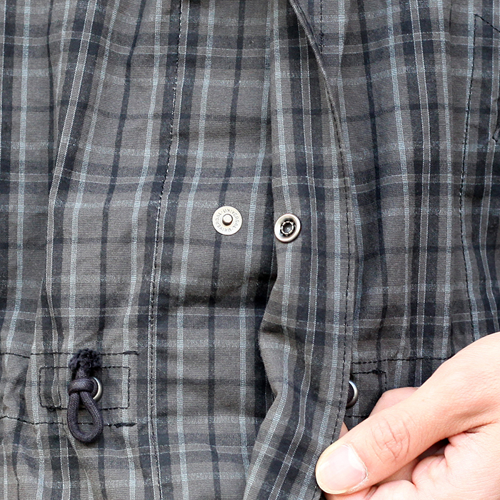 BLACK SIGN/ブラックサイン 「British Oiled Cotton GB Check Devil