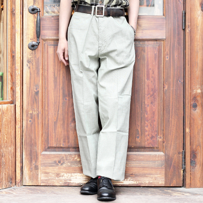 TROPHY CLOTHING/トロフィークロージング 「 Pin Check Trousers 」 ピンチェックトラウザース