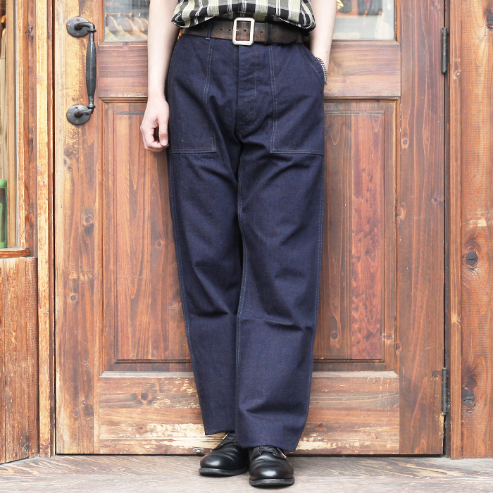 TROPHY CLOTHING/トロフィークロージング 「 Mil Denim Baker Pants